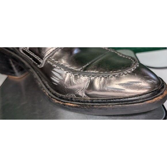 Coach Heath Mirror Metallic Women 7.5 B Leather Shoes - Picture 8 of 9